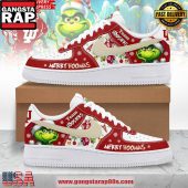The Grinch x Indiana Hoosiers Limited Air Force 1 Running Sneakers