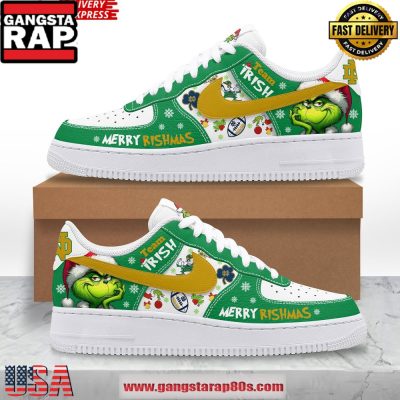 The Grinch x Notre Dame Fighting Irish Limited Air Force 1 Running Sneakers