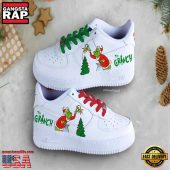 The Grinch X-mas Air Force 1 Shoes Sneakers