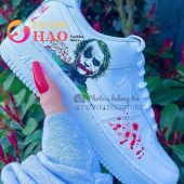 The Joker Custom Air Force 1 Sneakers You Look Elegant Man - demo10