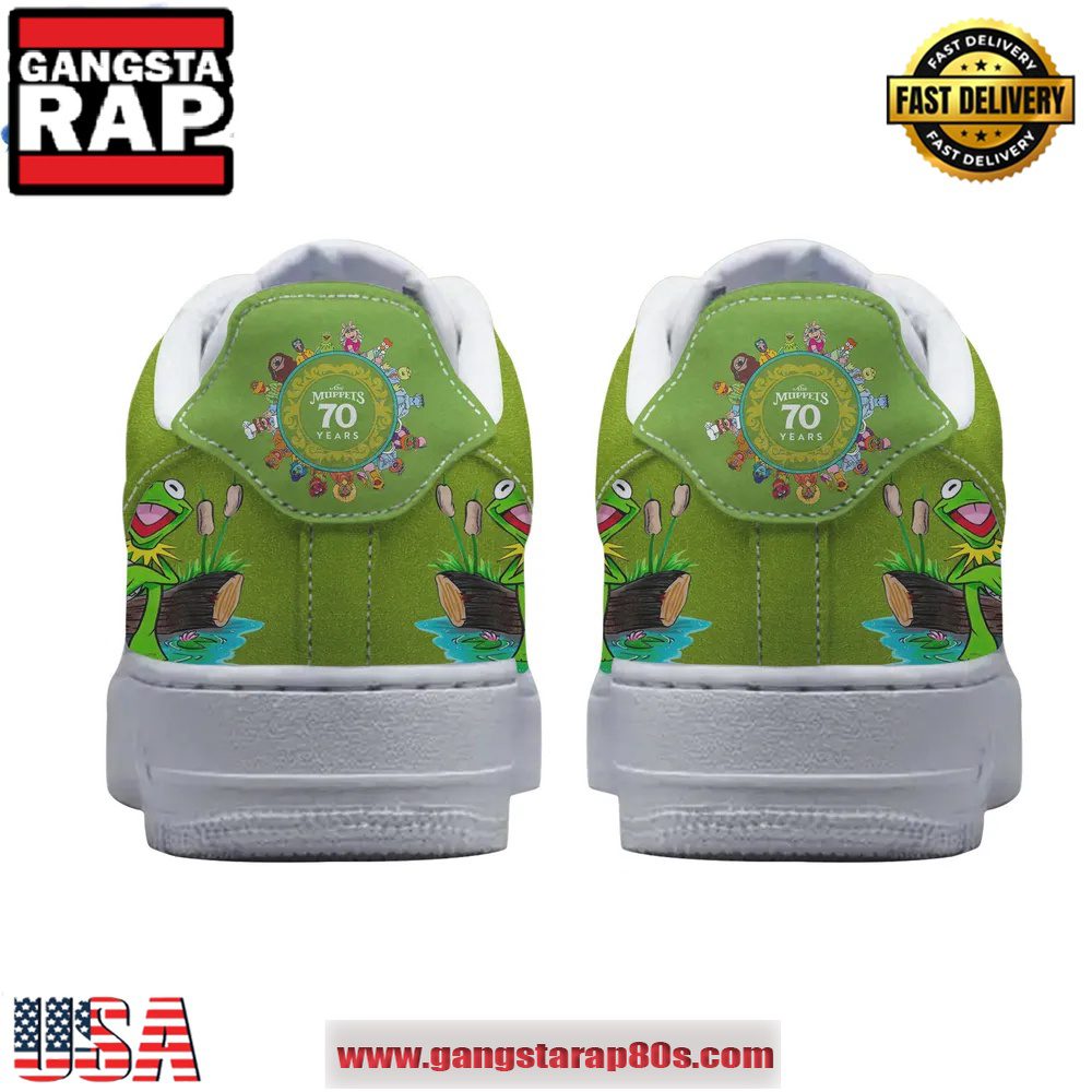 The Muppets Rainbow Connection Air Force 1 Running Sneakers Shoes The Muppets Rainbow Connection Air Force 1 Running Sneakers Shoes