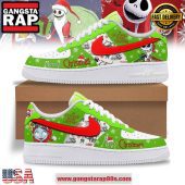 The Nightmare Before Christmas Merry Christmas 2024 Air Force 1 Running Sneakers Shoes