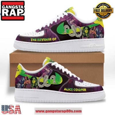 The Revenge Of Alice Cooper Air Force 1 Running Sneakers Shoes