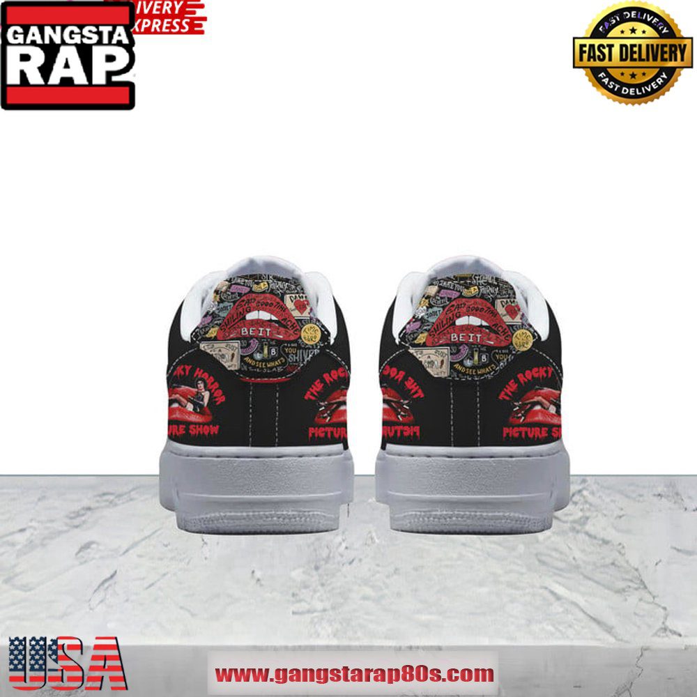 The Rocky Horror Picture Show Limited Edition Air Force 1 Running Sneakers Shoes The Rocky Horror Picture Show Limited Edition Air Force 1 Running Sneakers Shoes