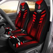 The Rolling Stones Red Black Car Seat Covers