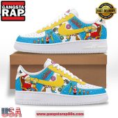 The Simpsons Merry Christmas Limited Edition Air Force 1 Running Sneakers Shoes8423.jpg - demo10