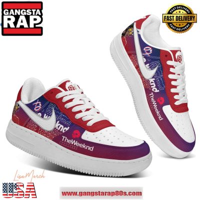 The Weeknd XO Limited Edition Air Force 1 Running Sneakers Shoes