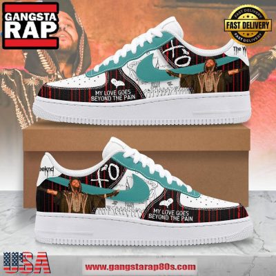 The Weeknd XO Special New Edition Air Force 1 Running Sneakers Shoes