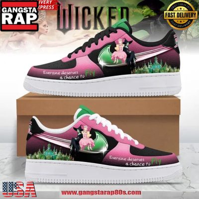 The Wicked Musical Limited Edition Air Force 1 Sneakers Shoes