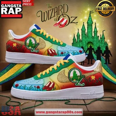 The Wizard of Oz Limited Edition Air Force 1 Sneakers Shoes