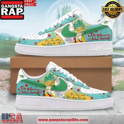 The Wizard of Oz No Place Like Home Edition Nike Air Force 1 Sneakers Shoes