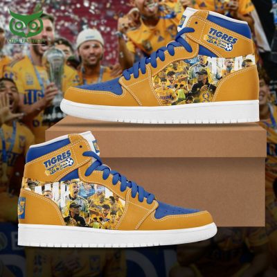 Tigres UANL Campe?n Liga Mx 2023 Players Air Jordan High Top