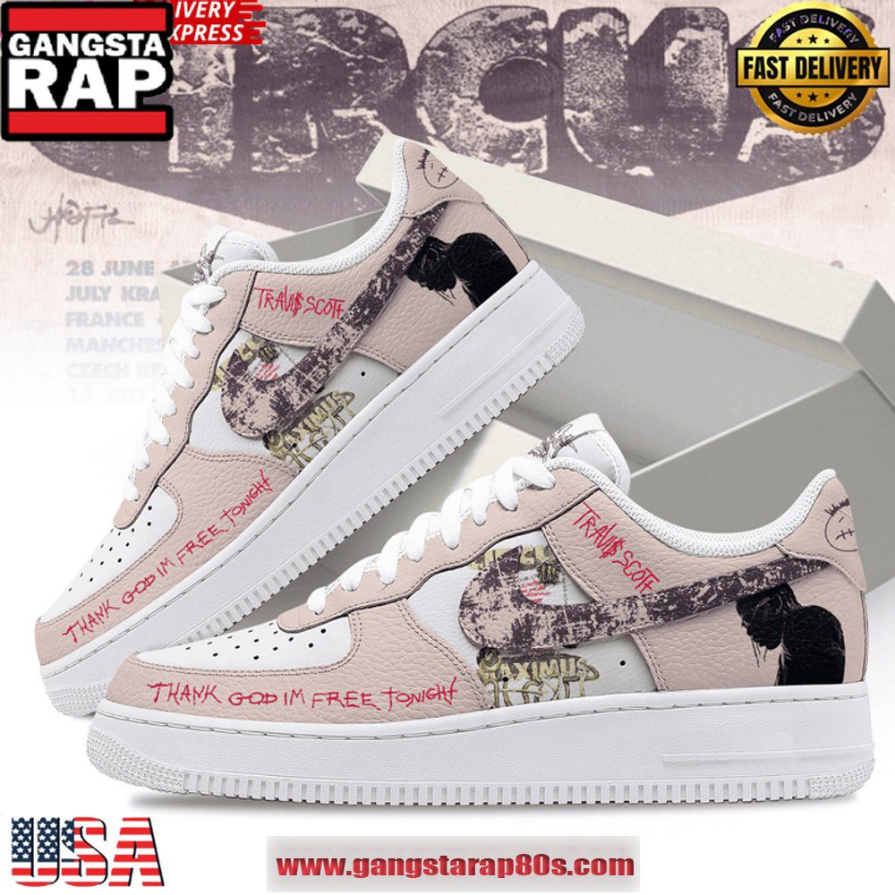 Travis Scott CIRCUS MAXIMUS Limited Edition Air Force 1 Running Sneakers Shoes Travis Scott CIRCUS MAXIMUS Limited Edition Air Force 1 Running Sneakers Shoes