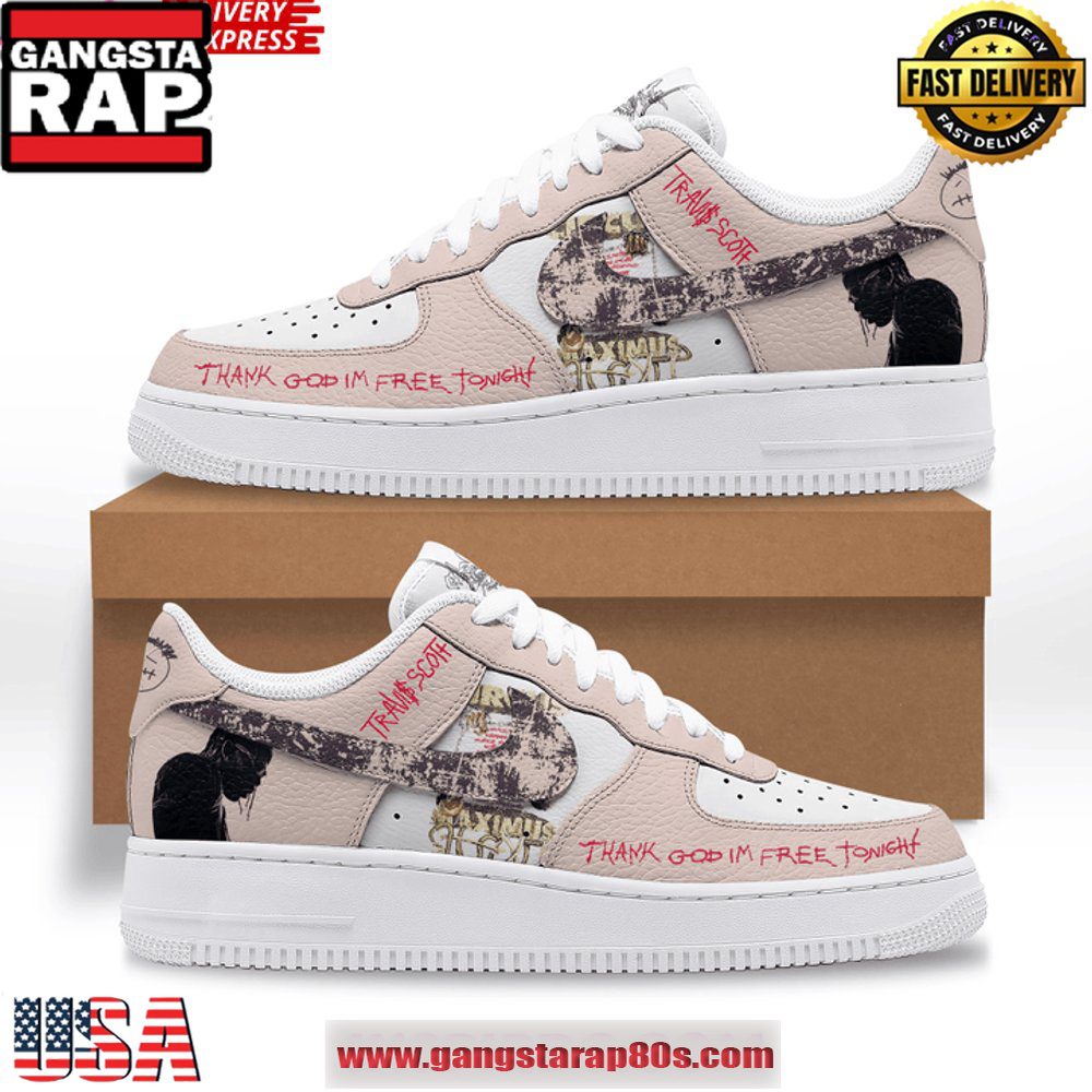 Travis Scott CIRCUS MAXIMUS Limited Edition Air Force 1 Running Sneakers Shoes Travis Scott CIRCUS MAXIMUS Limited Edition Air Force 1 Running Sneakers Shoes