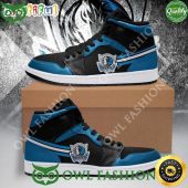 Trending Dallas Mavericks Blue Black Air Jordan 1 High Shoes