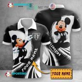 Triumph Motorcycles Custom Name Mickey Polo Shirt