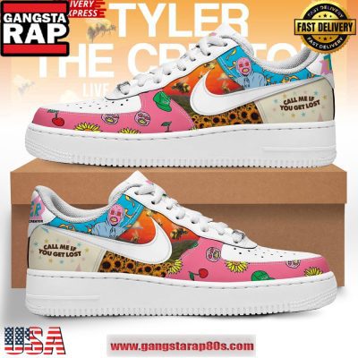 Tyler The Creator Call Me If You Get Lost Limited Air Force 1 Running Sneakers