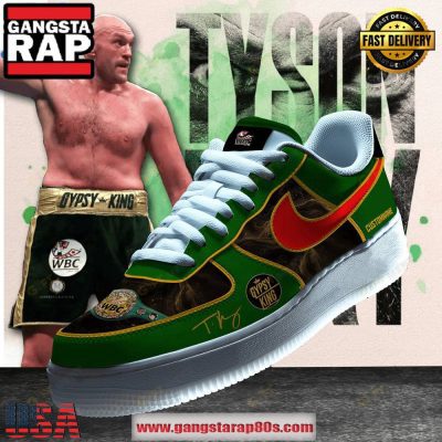 Tyson Fury Gypsy King Air Force 1 Running Sneakers Shoes