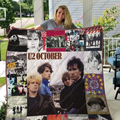 U2 Albums Quilt Blanket