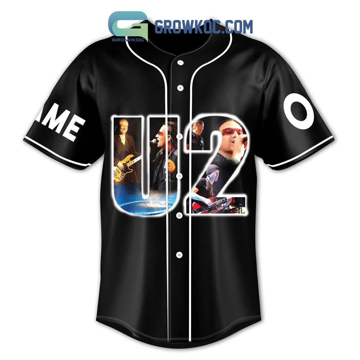 U2 Custom Name Number The Sphere Fall 2023 Baseball Jersey U2 Custom Name Number The Sphere Fall 2023 Baseball Jersey