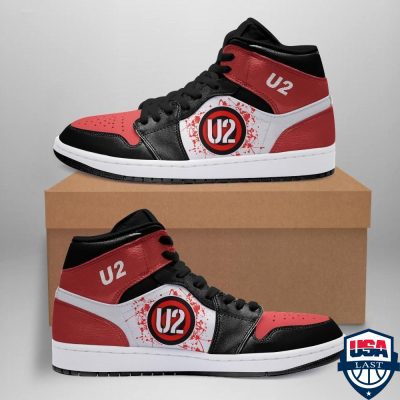 U2 Rock Band Air Jordan 1 High Sneakers