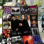 U2 Signature Quilt Blanket