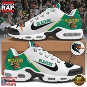 NCAA Custom Name Uab Blazers Football Mascot Symbol Air Max Plus Shoes Running Sneakers