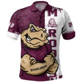 Queensland Maroons Polo Shirt Queenslander Spirit Maroons Legacy
