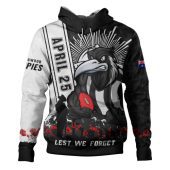 Collingwood Hoodie Anzac Day Lest We Forget Memorial