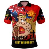 Gold Coast SUNS T-Shirt ANZAC Day Honour And Football Legacy