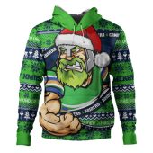 Canberra Raiders Hoodie Ugly Knit Style For Christmas Game Fans