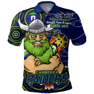 Canberra Raiders Polo Shirt Spirit Of NAIDOC Series