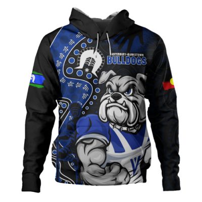 Canterbury-Bankstown Bulldogs Hoodie NAIDOC Indigenous Warrior Spirit