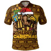 Hawthorn Polo Shirt Festive Holiday Merry Christmas Vibe