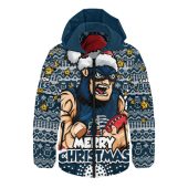 Carlton Hooded Padded Jacket Ugly Christmas Knit Patterns Vintage Jersey