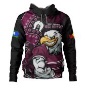 Manly Warringah Sea Eagles Hoodie NAIDOC Indigenous Warrior Spirit