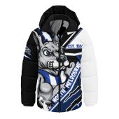 North Melbourne Hooded Padded Jacket Battlefield Glory Gear