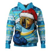 Gold Coast Titans Hoodie Ugly Knit Style For Christmas Game Fans
