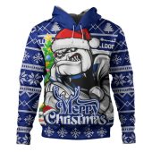 Canterbury-Bankstown Bulldogs Hoodie Merry Christmas Game Day Knit Style Team Edition