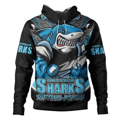 Cronulla-Sutherland Sharks Hoodie Final Clash Battle Edition