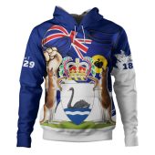 Western Australia Hoodie Power Pride And Heritage Crest