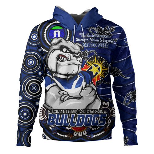 Canterbury-Bankstown Bulldogs Hoodie Spirit Of NAIDOC Series Canterbury-Bankstown Bulldogs Hoodie Spirit Of NAIDOC Series