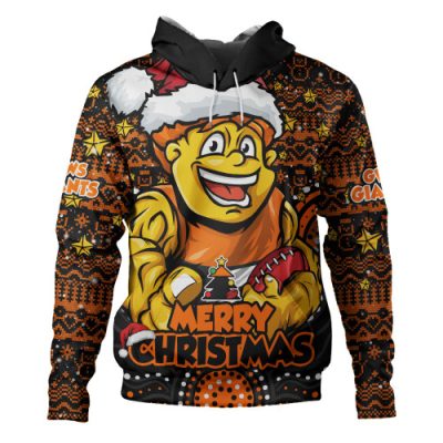 GWS GIANTS Hoodie Ugly Christmas Knit Patterns Vintage Jersey