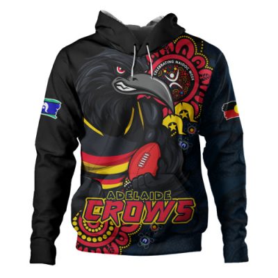 Adelaide Crows Hoodie Power Through Generations NAIDOC Edition
