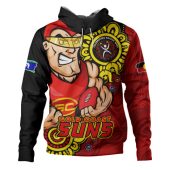 Gold Coast SUNS Hoodie Power Through Generations NAIDOC Edition