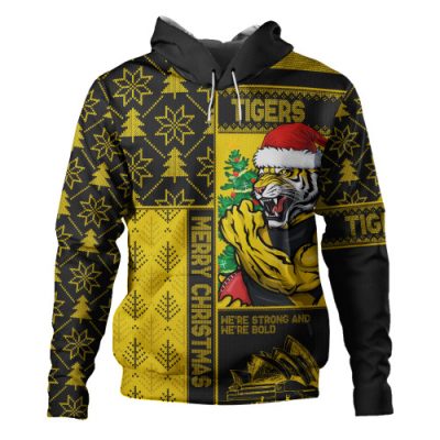 Richmond Hoodie Merry Christmas Knit Style Festive Spirit