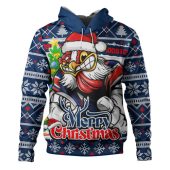 Sydney Roosters Hoodie Merry Christmas Game Day Knit Style Team Edition