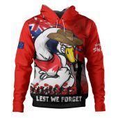 Sydney Swans Hoodie ANZAC Inspired Football Fan Memorial Design