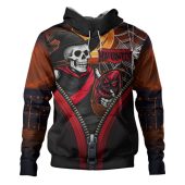 Essendon Hoodie Halloween Night Reaper Zipper