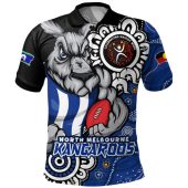 North Melbourne Polo Shirt Power Through Generations NAIDOC Edition